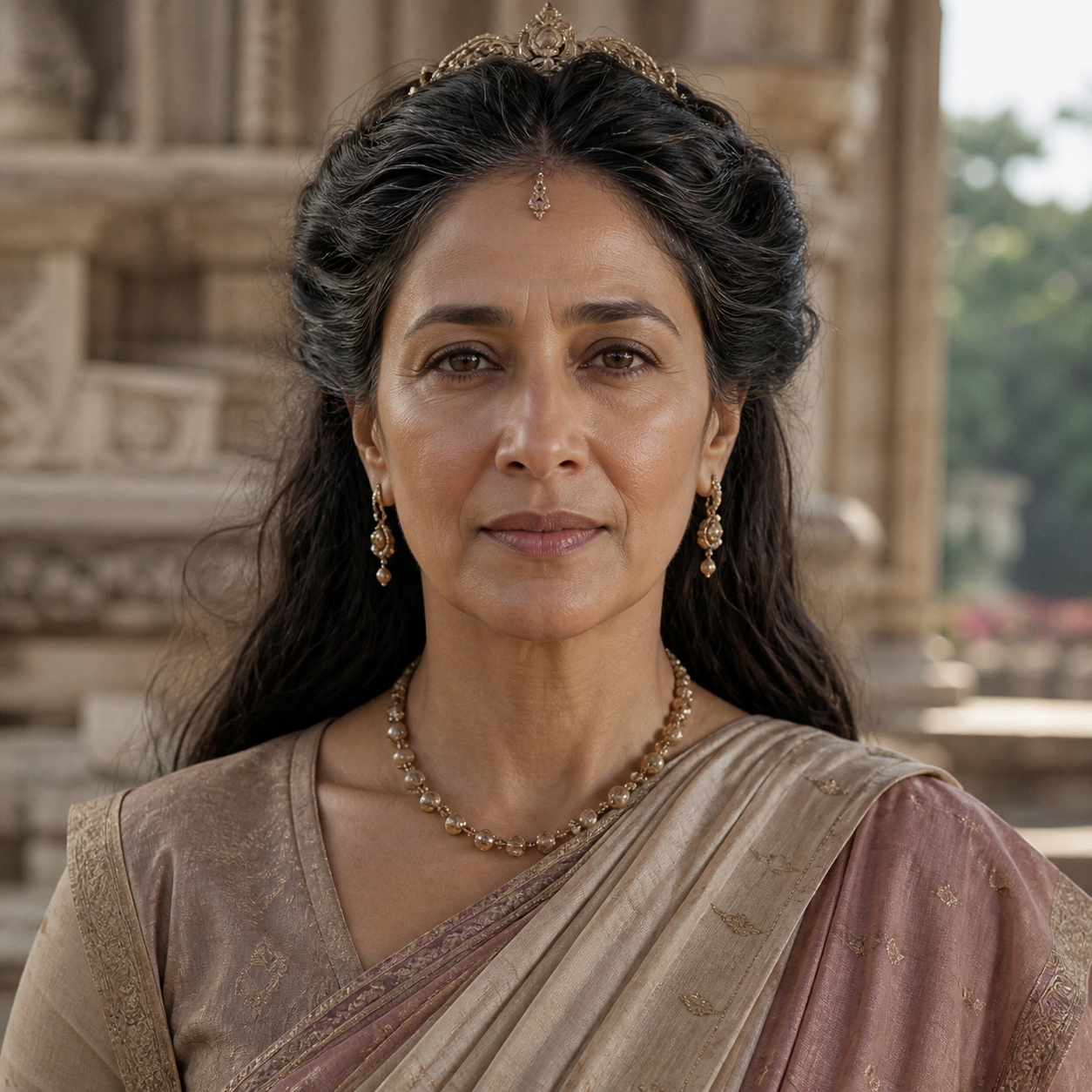 Existing portrait interpretation of Sunandā